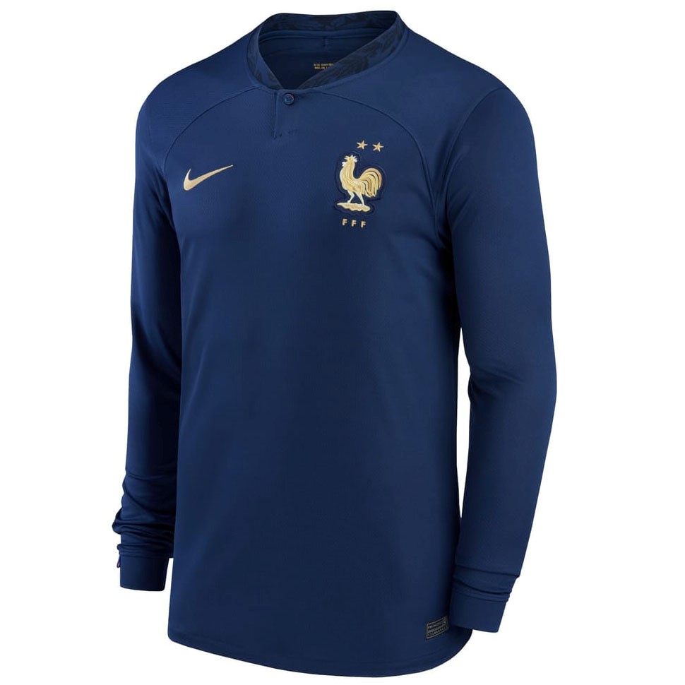 Tailandia Camiseta Francia Replica Primera Ropa ML 2022/23